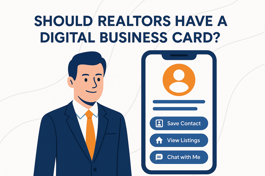 should realtors get a digital business card